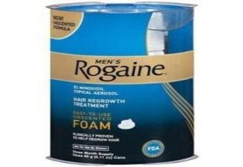 rogaine minoxidil foam köpük 4 aylık 4 tüp Amerika