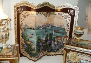 el boyaması paravan