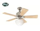 Hunter - Builder Select Fırçalanmış Nikel - 107 Cm. Aydınlatmalı Tavan Vantilatörü