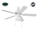 Oğuzhan - Builder Series Beyaz - 132 Cm. Aydınlatmalı Tavan Vantilatörü