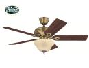 Hunter - Savoy Antik Pirinç - 132 Cm. Aydınlatmalı Tavan Vantilatörü