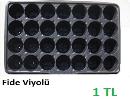 Fide viyolü, fide poşeti, malç naylonu