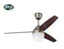Hunter - Metro Fırçalanmış Nikel - Aydınlatmalı - 112/132 Cm. Tavan Vantilatörü