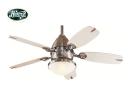 Hunter - The Retro Fırçalanmış Nikel - 122 Cm. Aydınlatmalı Tavan Vantilatörü
