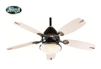 Hunter - The Retro Siyah - 122 Cm. Aydınlatmalı Tavan Vantilatörü