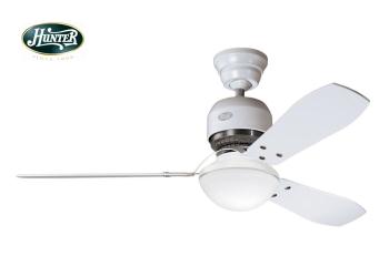 Hunter - Tribeca Beyaz - 152 Cm. Aydınlatmalı Tavan Vantilatörü