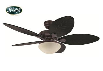 Hunter - Outdoor Elements II Çağdaş Bronz - 137 Cm. Aydınlatmalı Dış Mekan Tavan Vantilatörü