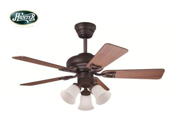 Hunter - Seville Çağdaş Bronz - 112 Cm. Aydınlatmalı Tavan Vantilatörü