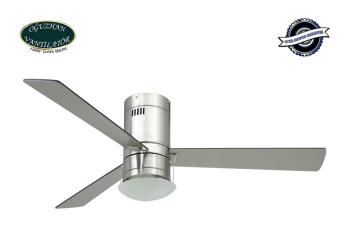 Oğuzhan - Column Fırçalanmış Nikel - 132 Cm. Tavan Vantilatörü