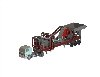 Stoktan Satılık 150-200 Ton Saat Kapasiteli Mobil Konkasör