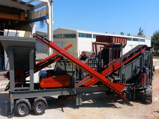 Mobil Tersiyer Kırma Eleme Tesisi MTK-130  +(90) 532 565 49 75