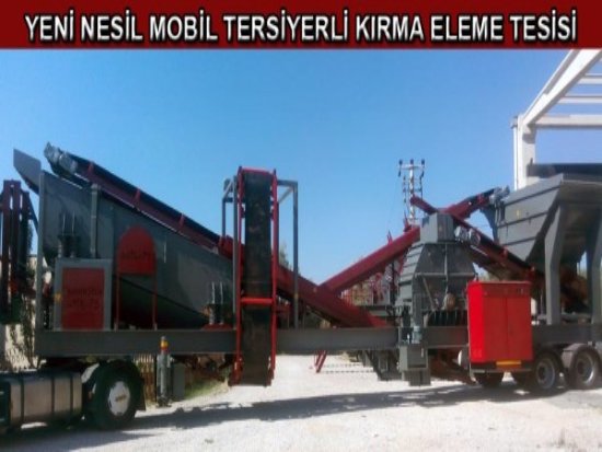 Mobil Tersiyer Kırma Eleme Tesisi MTK-130  +(90) 532 565 49 75