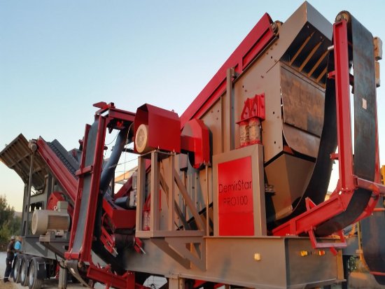 PRO-120 MOBİL KIRMA ELEME TESİSİ