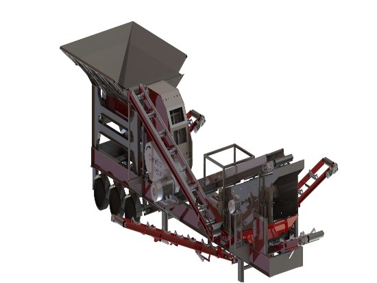 Stoktan Satılık 150-200 Ton Saat Kapasiteli Mobil Konkasör