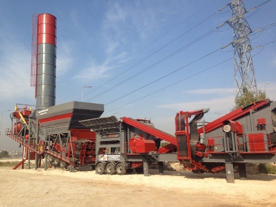 200-250 TON SAAT KAPASİTELİ MOBİL KONKASÖR TESİSİ PRO-120