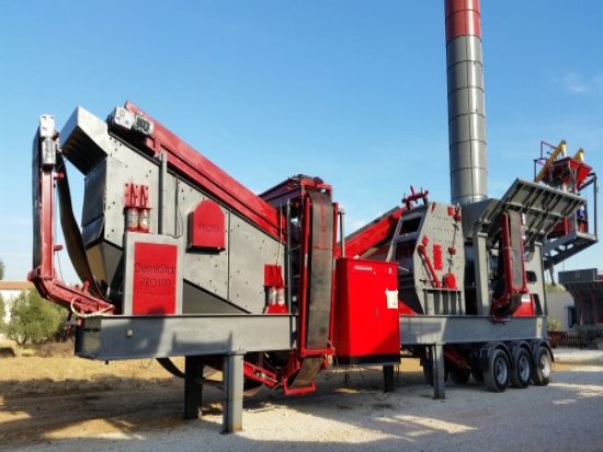 Stoktan Satılık 150-200 Ton Saat Kapasiteli Mobil Konkasör