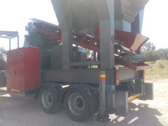 Mobil Tersiyer Kırma Eleme Tesisi MTK-75  +(90) 532 565 49 75