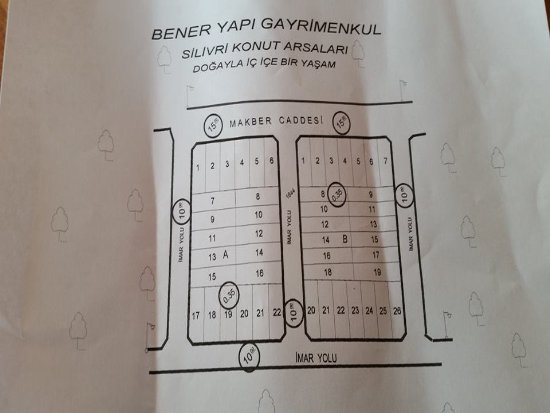 BENER GAYRIMENKULDEN SILIVRIDE İMARLI İFRAZLI ARSALARARSALAR