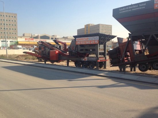 PRO-120 MOBİL KIRMA ELEME TESİSİ