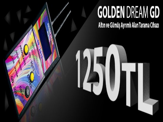  golden dream gd-2015 alan tarama dedektör