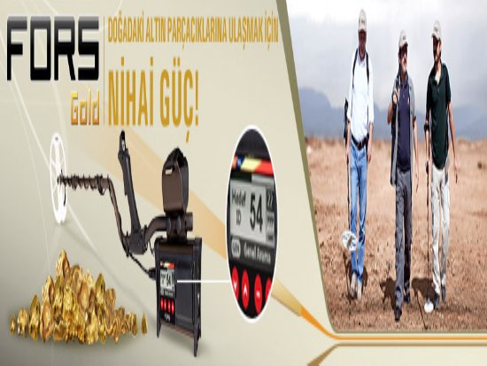 NOKTA FORS GOLD TEK PARA VE DEFİNE DEDEKTÖR FİYATI