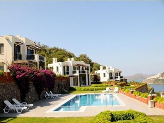 Mugla bodrum tuzla da ozel havuzlu kiralik lüks villa