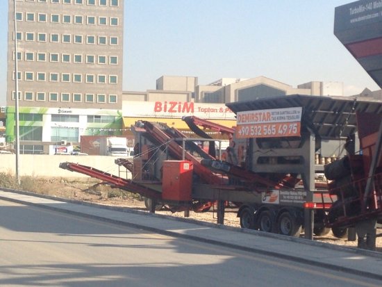 100-150 TON SAAT KAPASİTELİ MOBİL KONKASÖR TESİSİ PRO-90