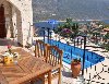 Antalya kaş ta lüks  havuzlu kiralık villa