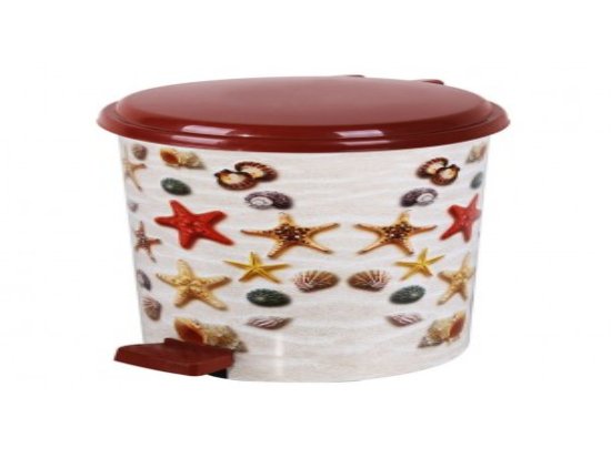  3 LÜ DESENLİ PEDALLI ÇÖP SET OFSET KUTULU [K:1] 