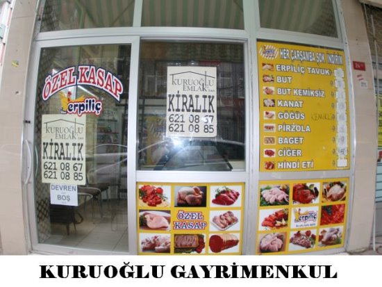 Fatihte kiralık köşebaşı mağaza