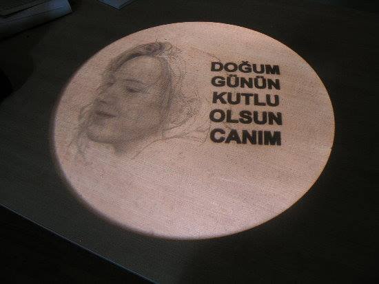 Tavandan Sarkıtmalı Logo Yansit Cihazi