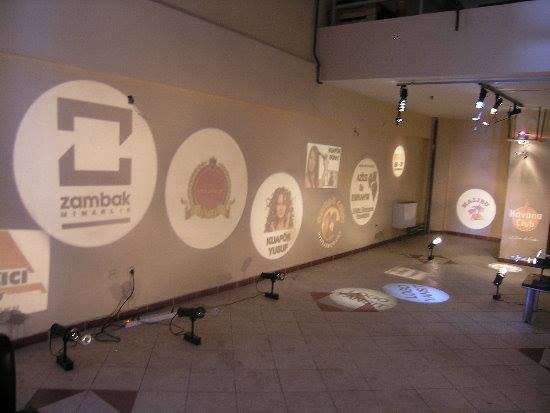 Logo Yansit iç Ortam Dönen Logo